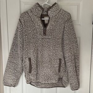 Cozy Sherpa Quarter-Zip Sweater